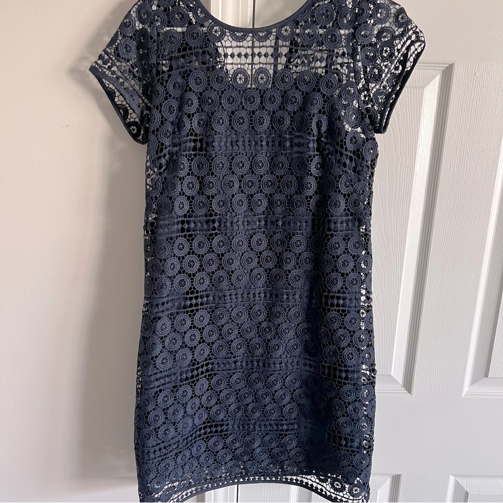Loft | Blue Dress